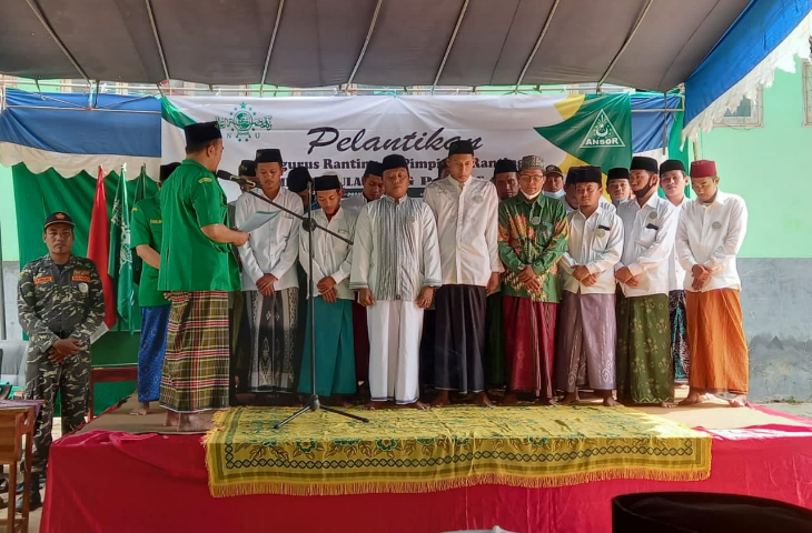 Pelantikan Pengrurus Ranting GP Ansor Desa Banjar Barat